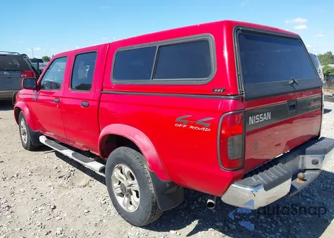 2000 Nissan Frontier Se-V6/Xe-V6 z USA, uszkodzony, nr VIN 1N6ED27Y1YC322865